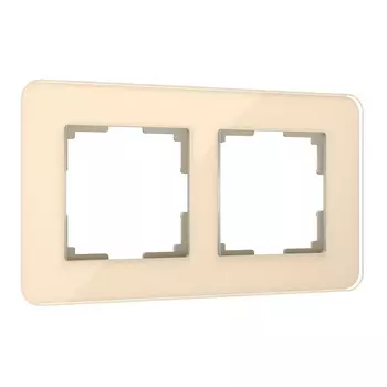 Рамка Werkel Elite айвори W0022443/ Рамка на 2 поста Elite (айвори, ст