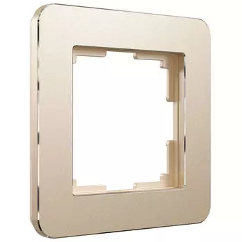 Рамка Werkel Platinum шампань W0012611/ Рамка на 1 пост Platinum (шамп