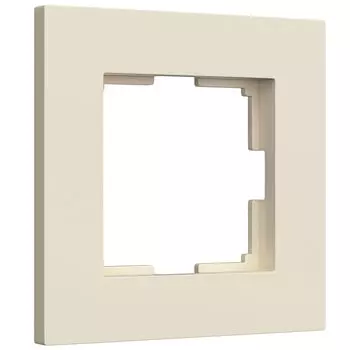 Рамка Werkel Slab айвори софт W0012962/ Рамка на 1 пост Slab (айвори с
