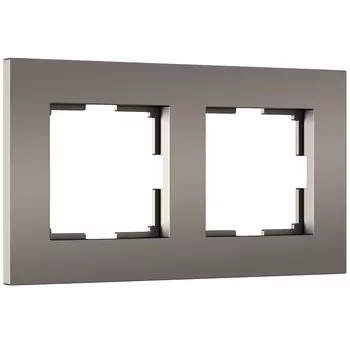 Рамка Werkel Slab бронза софт W0022963/ Рамка на 2 поста Slab (бронза