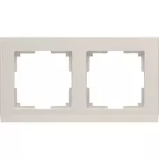 Рамка Werkel Stark WL04-Frame-02-ivory / Рамка на 2 поста (слоновая кость)