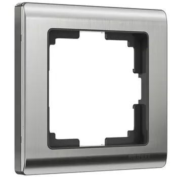 Рамка Werkel W0011602/ Рамка на 1 пост Metallic (глянцевый никель)