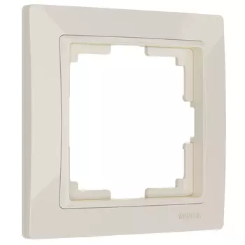 Рамка Werkel W0012003/ Рамка на 1 пост Snabb basic (слоновая кость)