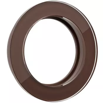 Рамка Werkel W0015114/ Рамка на 1 пост (Коричневый)