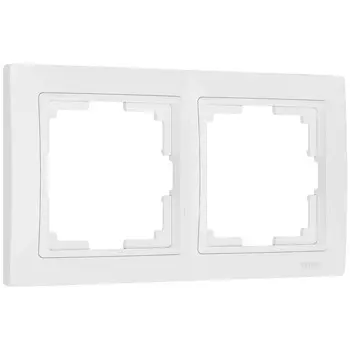Рамка Werkel W0022001/ Рамка на 2 поста Snabb basic (белый)