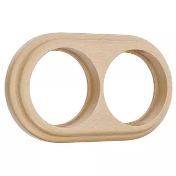 Рамка Werkel W0025224/ Рамка на 2 поста (светлый бук)