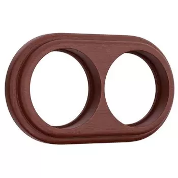 Рамка Werkel W0025225/ Рамка на 2 поста (итальянский орех) (RAMKA 02 W