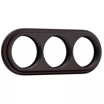 Рамка Werkel W0035226/ Рамка на 3 поста (венге)