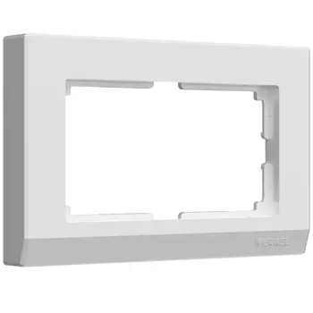 Рамка Werkel W0081801/ Рамка для двойной розетки Stark (белый)