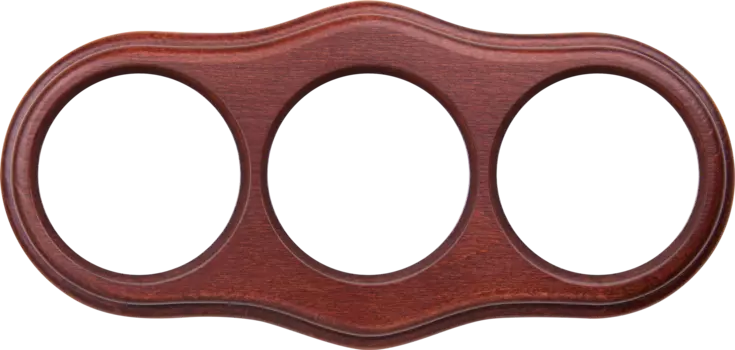 Рамка Werkel WL20-frame-03 / Рамка на 3 поста (итальянский орех)