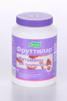Фруттилар Витамины д/беременных пастилки жеват, 4 г, 30 шт