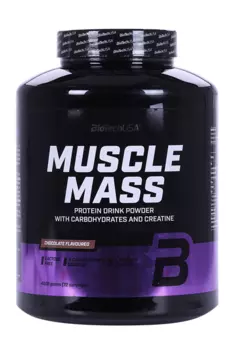 Гейнер BioTechUSA Muscle Mass шоколад, 4 000 г