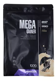 Гейнер MAXLER mega gainer vanilla, 1 кг