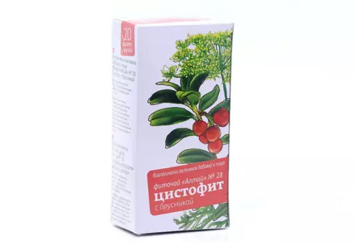 Фиточай Алтай №28 цистовит с брусникой, 2 г, 20 шт