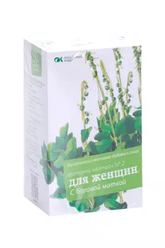 Фиточай Алтай №2 Боровая матка д/женщин, 2 г, 30 шт, ф/п