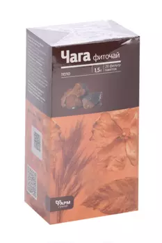 Фиточай Чага, 1,5 г, 20 шт, фильтр-пакет