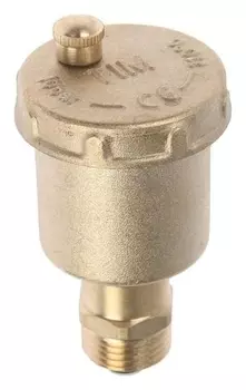 Воздухоотводчик автоматический TIM Bl5814, прямой, 1/2", с отсечным клапаном, латунь