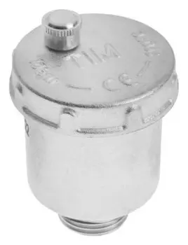 Воздухоотводчик автоматический TIM Bl5817, прямой, 1/2", никель