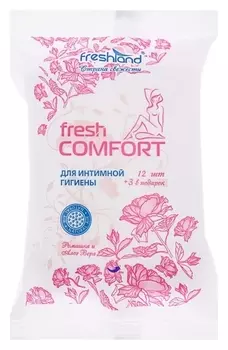 Влажные салфетки для интимной гигиены, 12+3 шт
