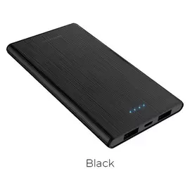 Внешний аккумулятор Borofone Bt2b, 5000 мач, 2хusb, Micro-usb 1 А, чёрный