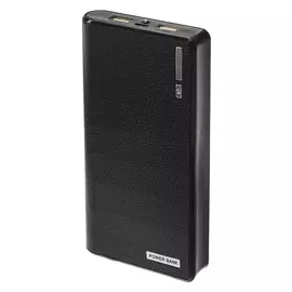 Внешний аккумулятор Luazon Pb-01, 7200 мач, 2 Usb, 1/2.1 А, фонарик, чёрный