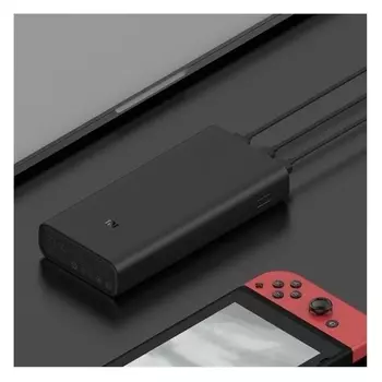 Внешний аккумулятор Xiaomi Mi 50w, 20000 мач, 2 Usb, Type-c, 3А, индикатор, черный