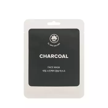 Маска для лица с древесным углем NSC Charcoal 22г