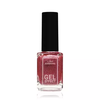 Лак для ногтей Jeanmishel GEL effect 160 Искрящийся розовый 6мл