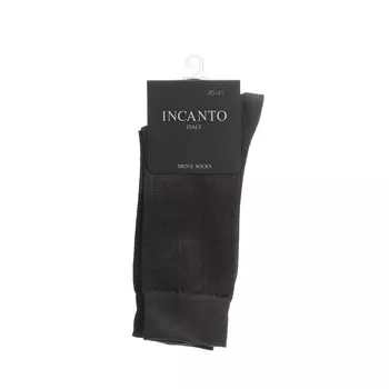 Мужские однотонные носки INCANTO BU733002 Grigio р.39-41