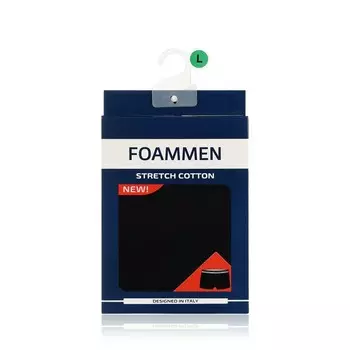 Мужские трусы - боксеры Foammen Fo5085-1 , черные , L