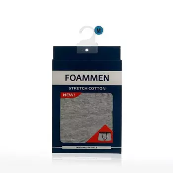 Мужские трусы Foammen Fo210003-2 , Серый , M