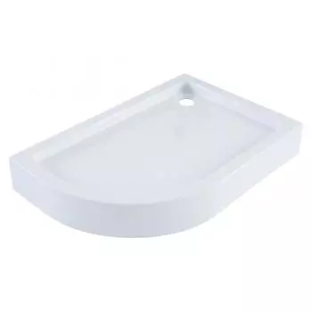 Душевой поддон Sensea Basic акрил 120x80 см 1/4 круга правый