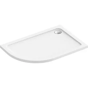 Душевой поддон Slim акрил 1/4 круга правосторонний 120x80 см