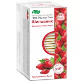 Чай Эвалар БИО шиповник, 20 фильтр-пакетов