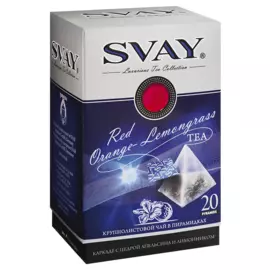 Чай Red Orange-Lemongrass, 20*2,5 г, Svay