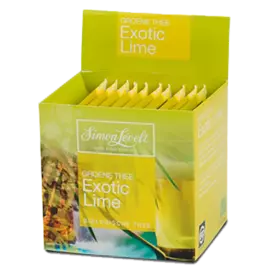 Чай Зеленый байховый Exotic Lime, 10 пакетиков, Simon Levelt