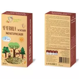 Чечевица зеленая, 300 г, Здоровые детки