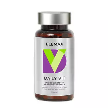 Дейли Вит (мультивитамины), 30 капсул, Elemax