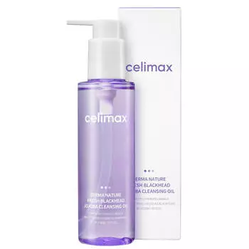 Гидрофильное масло от чёрных точек Derma Nature Fresh Blackhead Jojoba Cleansing Oil, 150 мл, Celimax