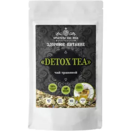 Detox Tea, чай травяной, дойпак 100 г, Продукты XXII века