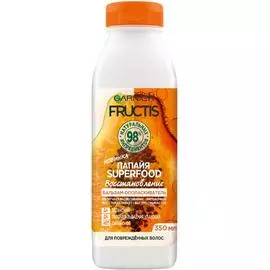 Бальзам для поврежденных волос "Папайя", 350 мл, Fructis Superfood