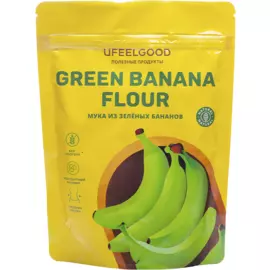 Банановая мука из зеленых бананов, 300 г, Ufeelgood