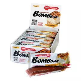 Батончик протеиновый Соленая карамель, 20 шт*60 г, Bombbar