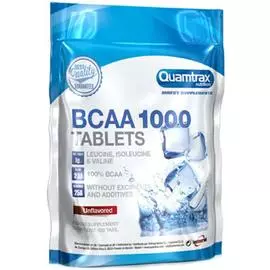 BCAA 1000 Tablets, без вкуса, 500 таблеток, Quamtrax