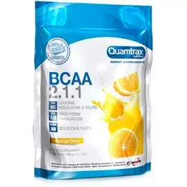 BCAA 2.1.1, вкус апельсин, 500 гр, Quamtrax