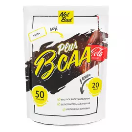 BCAA (Глютамин + Витамином С), вкус Кола, 250 г, NotBad
