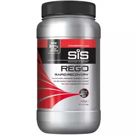 Белково-углеводный напиток Rego Rapid Recovery (порошок), вкус клубника, 500 гр, SIS