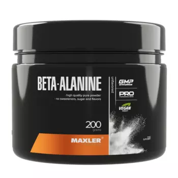Бета-Аланин в порошке, 200 г, Maxler