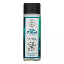BIO 100% Minerals Очищающий ANTI-ACNE тоник для лица, 200 мл, Planeta Organica