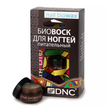Биовоск для ногтей питательный, 6 мл, DNC